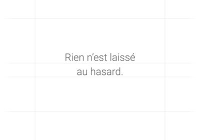 Évidence, équilibre et effacement